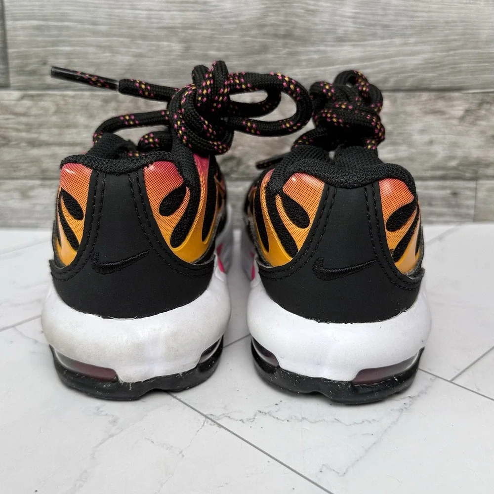 Nike Air Max Plus - Toddler 5C - PS Black Active Pink Orange DX9266-001